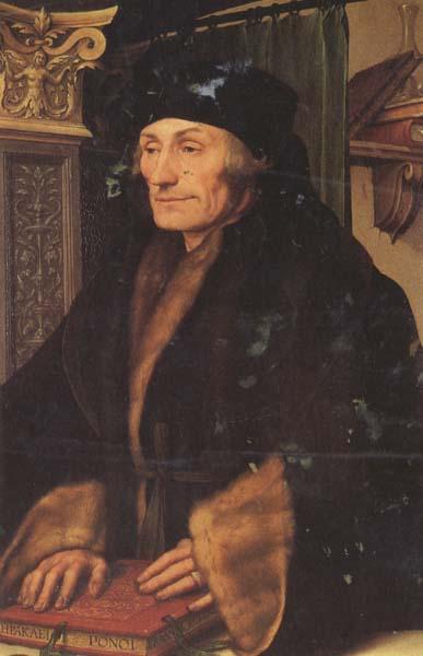 Hans holbein the younger Desiderius Erasmus of Rotterdam (mk45) oil painting picture
